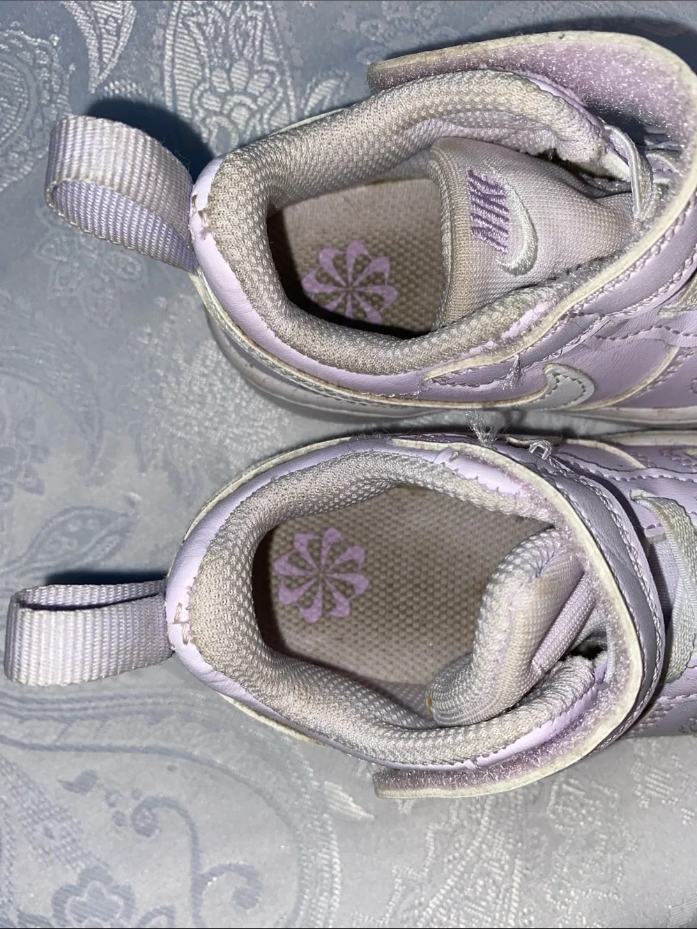 Nike Court Borough Low Toddler Girl Sneakers Pink/White Size 5C